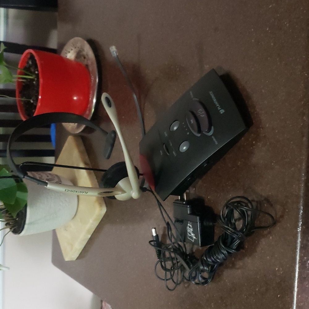 Plantronics Over Ear Wired Noise Canceling Telephone Headset System S11.